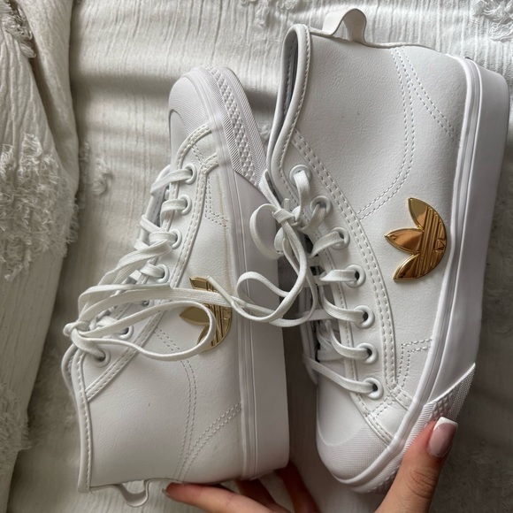 adidas Originals Women's Nizza Trefoil Hi
Cloud - Picture 2 of 11